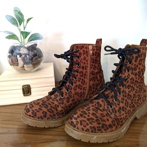 Cheetah Print boots